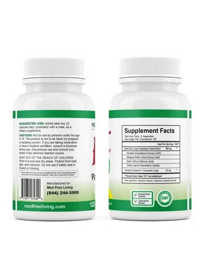 Factor 55 Advanced All-Natural Fast-Acting Pain Support Dietary Supplement 120-Count Capsules for Body Discomfort Relief & Daily Nutritional Aid - Image 2
